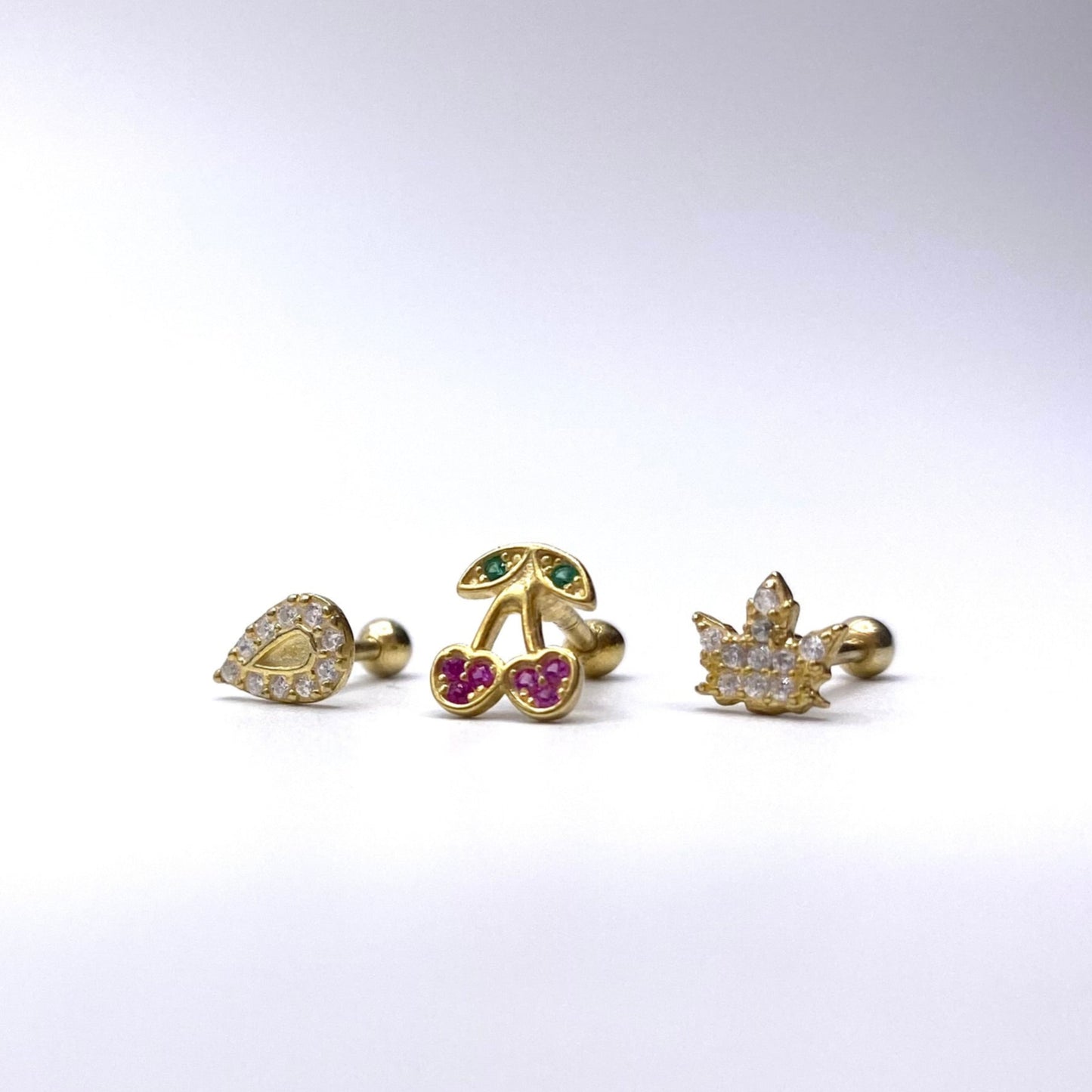 Set 3 cercei piercing