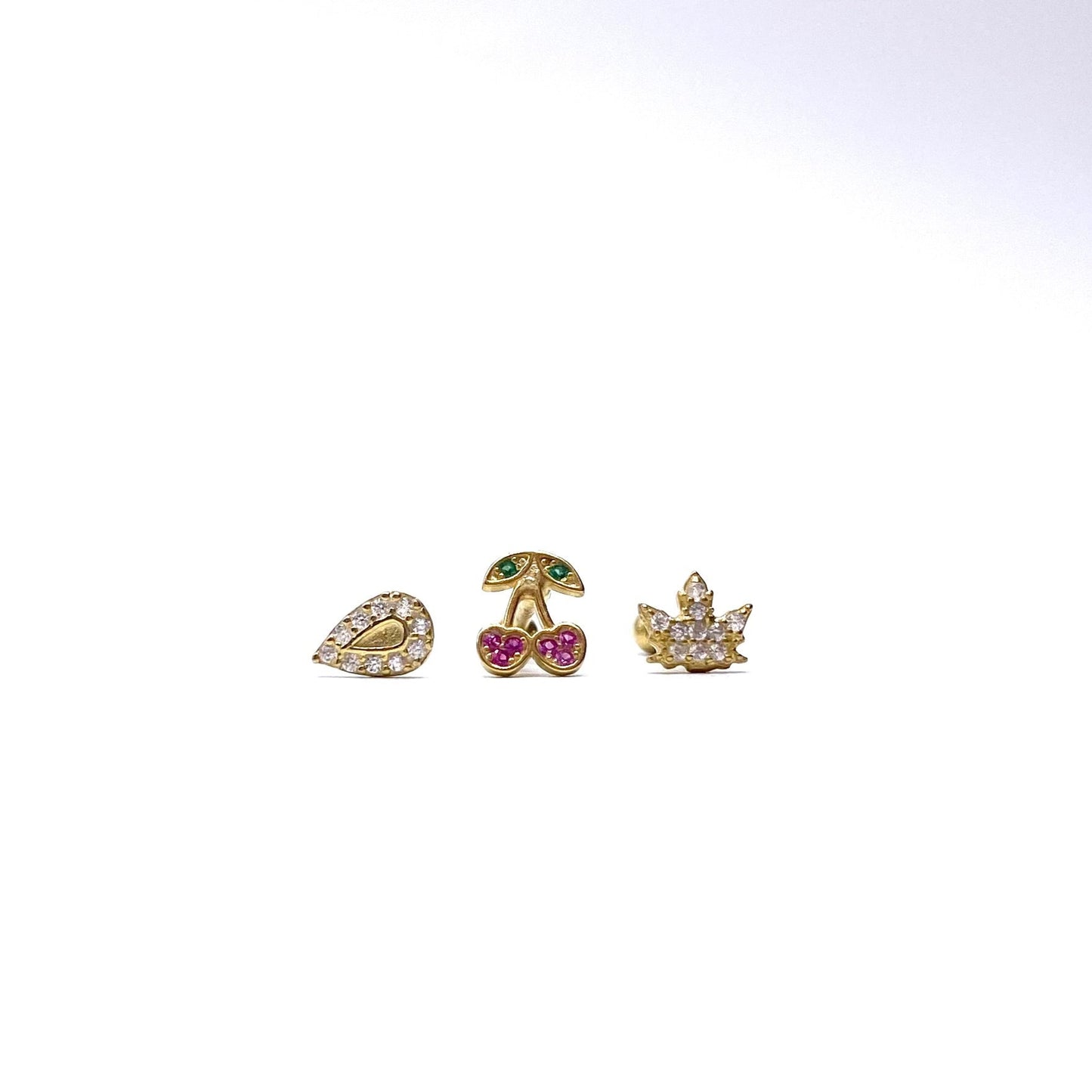 Set 3 cercei piercing