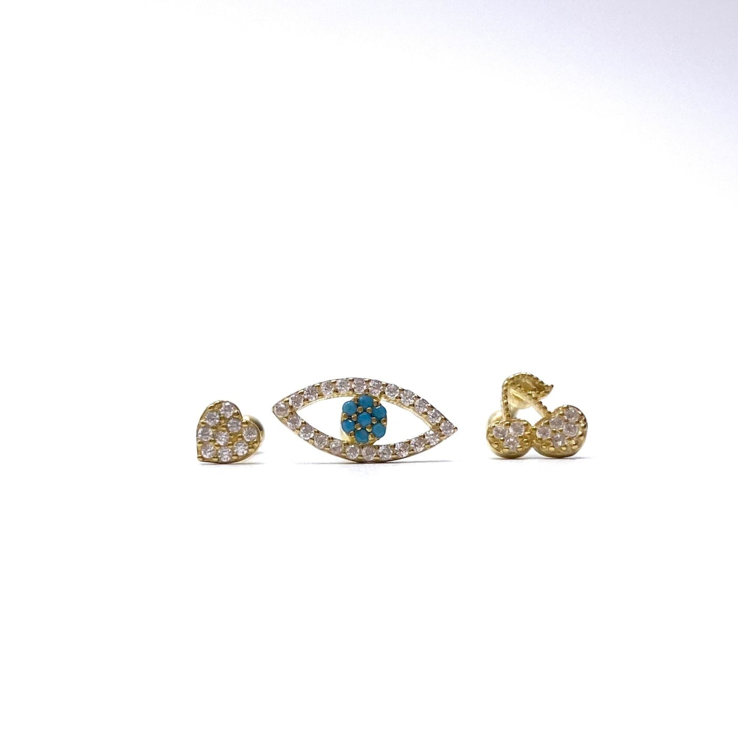 Set 3 cercei piercing