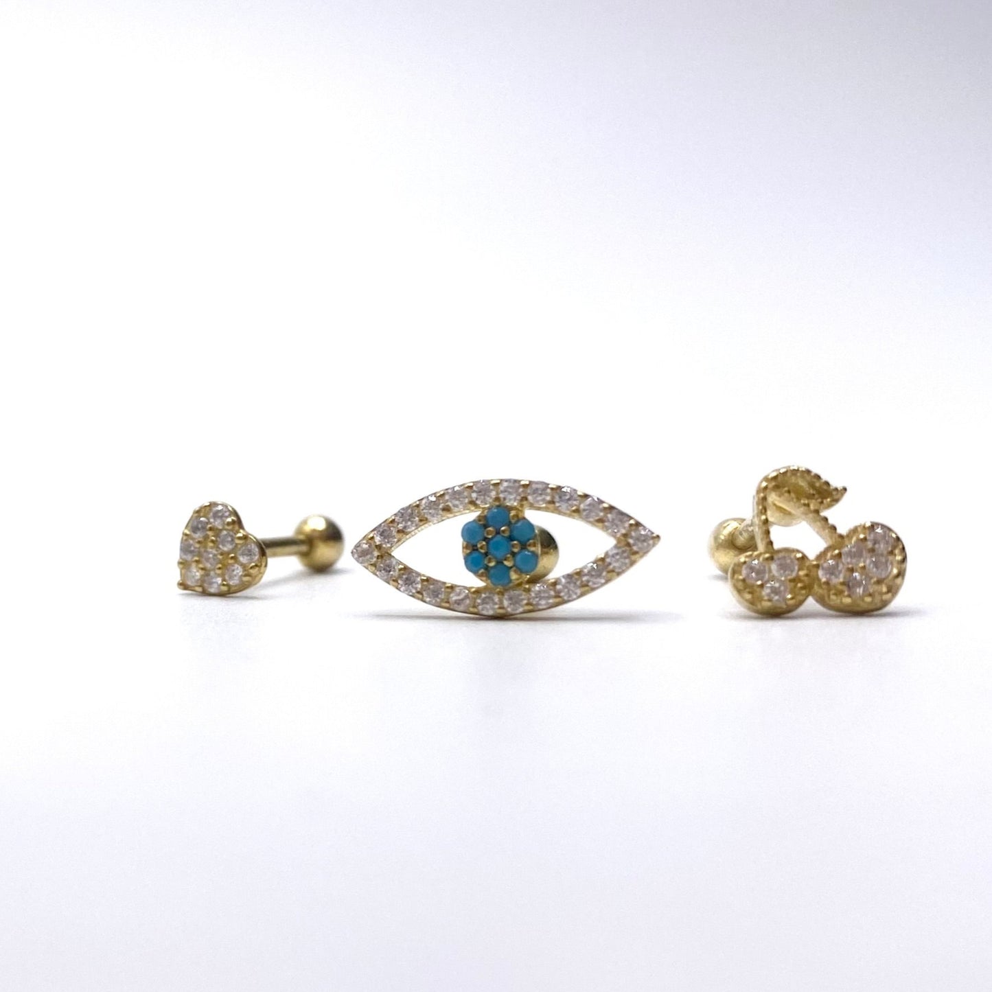 Set 3 cercei piercing