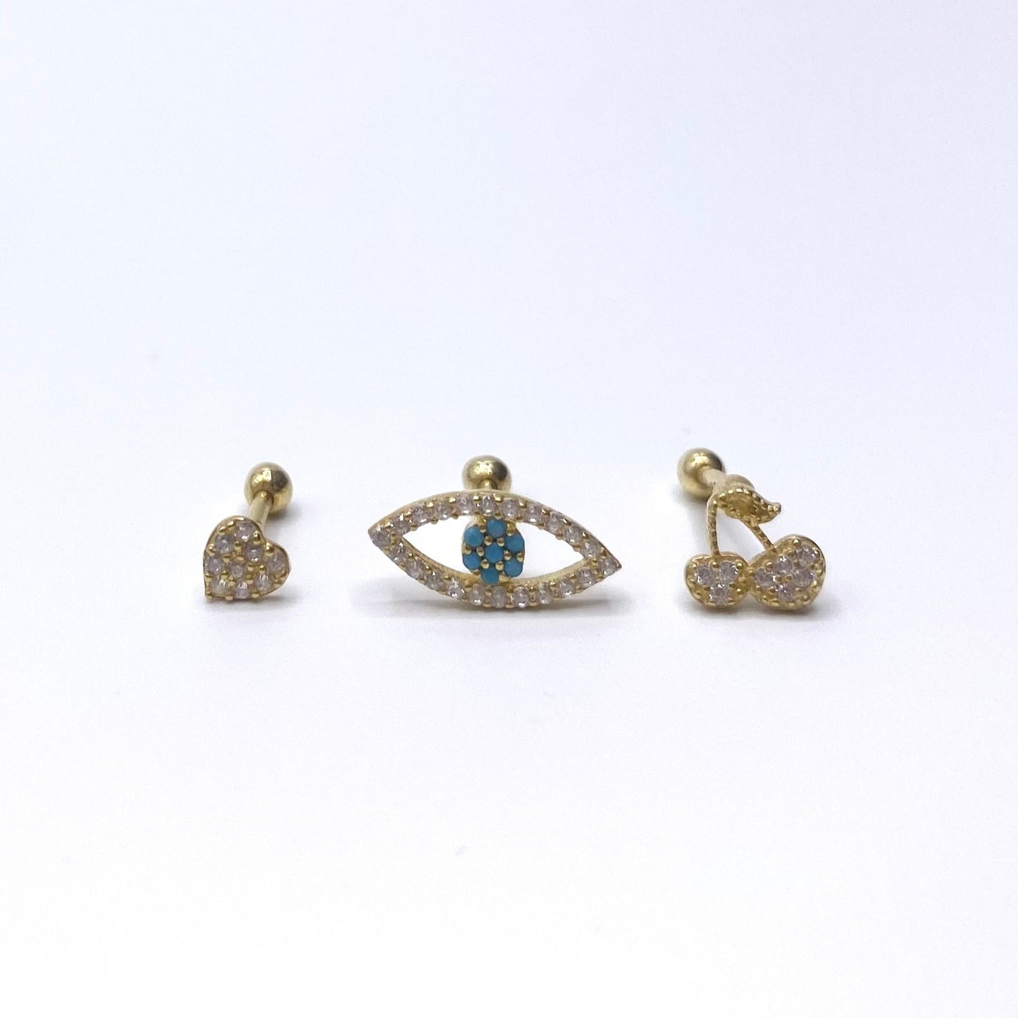 Set 3 cercei piercing